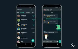 WhatsApp cập nhật chế độ nền tối trên iOS và Android