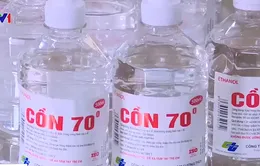 Phát hiện lô cồn y tế giả sản xuất bằng cồn công nghiệp tại Hà Nội
