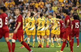 ĐT nữ Australia 5-0 ĐT nữ Việt Nam: Thắng đậm, ĐT Australia giành lợi thế đoạt vé dự Olympic Tokyo 2020