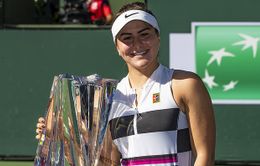 Bianca Andreescu rút lui khỏi giải quần vợt Indian Wells