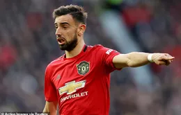 Không chỉ ở Man Utd, Bruno Fernandes được cả Ngoại hạng Anh ngợi khen