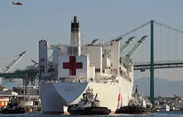 7 nhân viên tàu bệnh viện USNS Mercy mắc COVID-19