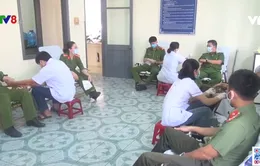 Hơn 300 chiến sĩ Công an tỉnh Phú Yên hiến máu tình nguyện