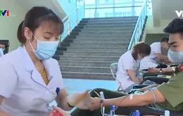Hàng nghìn chiến sỹ công an tham gia hiến máu