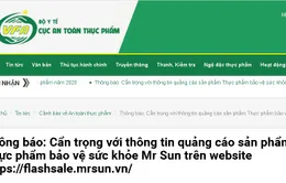 Hai sản phẩm Mr Sun và NAVIGOUT quảng cáo trên một số website có dấu hiệu lừa dối người tiêu dùng