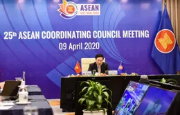 Hội đồng điều phối ASEAN lần đầu tiên họp trực tuyến