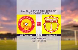 VIDEO Highlight: CLB Thanh Hoá 1-0 DNH Nam Định (Vòng 5 LS V.League 1-2020)