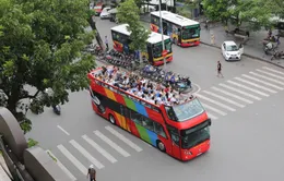 Không thí điểm dịch vụ xe bus 2 tầng tuyến Đà Nẵng - Hội An