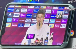 Thomas Muller và cuộc trả lời với VTV (19h45 hôm nay trên VTV1)