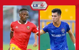 [KT] Hồng Lĩnh Hà Tĩnh 1-1 Becamex Bình Dương: 2 bàn thắng trên chấm phạt đền