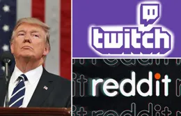 Tổng thống Donald Trump bị Twitch và Reddit "cấm cửa"