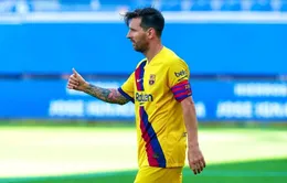 Messi lập cú đúp bàn thắng trong ngày La Liga hạ màn