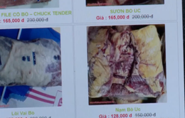 Thịt gia súc nhập khẩu giá siêu rẻ tràn lan trên chợ mạng