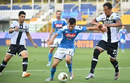 CẬP NHẬT Kết quả, BXH, lịch thi đấu vòng 35 Serie A: Parma 2-1 Napoli, Inter 0-0 Fiorentina, SPAL 1-6 Roma