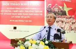 Công an là "thanh bảo kiếm" bảo vệ Đảng, Nhà nước và nhân dân