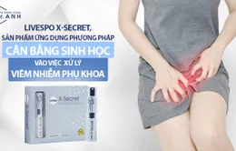 LiveSpo X-Secret, sản phẩm ứng dụng phương pháp cân bằng sinh học vào việc xử lý viêm nhiễm phụ khoa