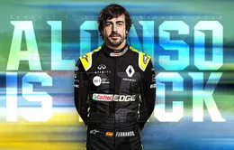 Đua xe F1: Fernando Alonso trở lại trong màu áo Renault