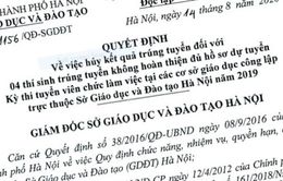 Hà Nội hủy kết quả 4 thí sinh trúng tuyển viên chức