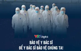 Chiến dịch "Bảo vệ y bác sĩ 24h": Nối vòng tay lớn