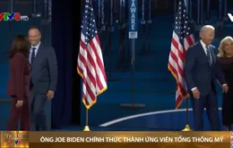 Ông Joe Biden chính thức thành ứng viên tổng thống Mỹ