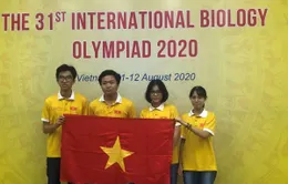 Cả 4 thí sinh Việt Nam đoạt giải tại Olympic Sinh học quốc tế 2020