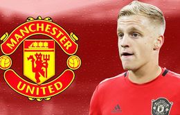 Man Utd đạt thỏa thuận chiêu mộ Van de Beek