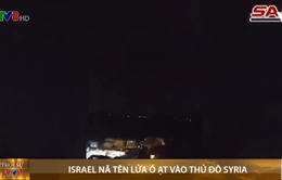 Israel nã tên lửa ồ ạt vào thủ đô Syria