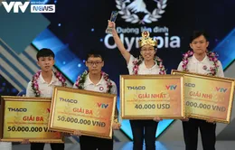 Nữ sinh duy nhất Thu Hằng đăng quang Đường lên đỉnh Olympia 2020