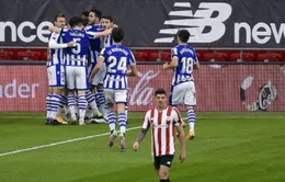 Real Sociedad chiến thắng trong trận derby xứ Basque
