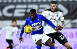 Spezia 2-1 Sampdoria: 3 điểm trọn vẹn cho đội chủ nhà (Vòng 17 Serie A 2020/21)