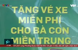 1000 tấm vé nghĩa tình được trao cho người nghèo miền Trung về quê đón Tết.