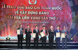 Đài Truyền hình Việt Nam đoạt 3 giải thưởng tại lễ trao giải Búa liềm vàng năm 2020