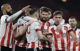 Sheffield United có chiến thắng đầu tiên tại Ngoại hạng Anh 2020-2021