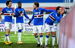 Sampdoria 2-1 Udinese: Sampdoria tìm lại niềm vui chiến thắng (Vòng 18 Serie A 2020/21)