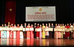 Hà Nội khen thưởng 270 giáo viên dạy giỏi cấp thành phố
