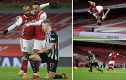 Partey trở lại, Arsenal "đại thắng" Newcastle