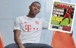 Real Madrid chiêu mộ thành công David Alaba