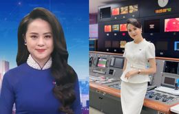 Nữ MC xinh đẹp mới toanh của bản tin Thời sự 19h