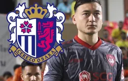 Thách thức lớn chờ Đặng Văn Lâm ở Cerezo Osaka