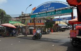Hà Nội: Chợ Long Biên hoạt động trở lại từ 0h ngày 21/10