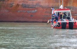 Tìm thấy thi thể nạn nhân trong vụ chìm sà lan ở Cần Giờ