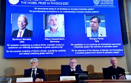 Giải Nobel Vật lý 2021 vinh danh 3 nhà khoa học nghiên cứu các hiện tượng hỗn loạn và có vẻ ngẫu nhiên