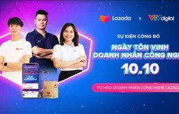 Lazada Việt Nam chào mừng sự kiện ra mắt Ngày Tôn vinh Doanh nhân Công nghệ