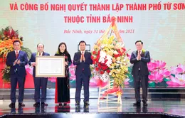 Kỷ niệm 100 năm Ngày sinh đồng chí Lê Quang Đạo và công bố thành lập TP Từ Sơn