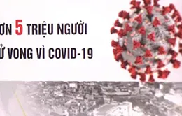 Hơn 5 triệu người trên thế giới tử vong vì COVID-19