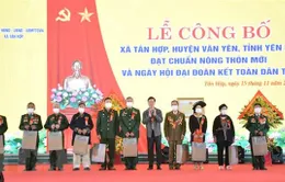 Thường trực Ban Bí thư Võ Văn Thưởng dự Ngày hội Đại đoàn kết toàn dân tộc tại Yên Bái