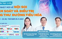 Tư vấn trực tuyến: Cập nhật mới về nội soi và điều trị ung thư đường tiêu hóa