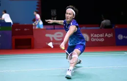 Kento Momota bất ngờ bị loại ở vòng 2 Indonesia mở rộng