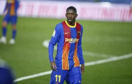 Barcelona đàm phán gia hạn hợp đồng với Ousmane Dembele