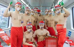 Công ty quảng cáo phản cảm trên tàu Cát Linh - Hà Đông bị phạt 137 triệu đồng